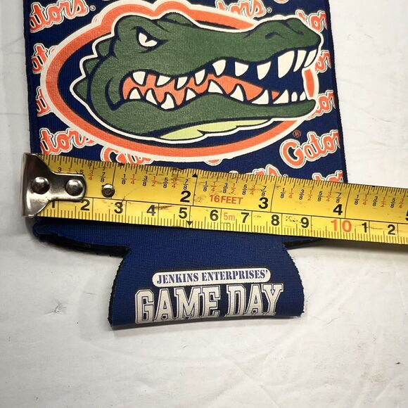 Florida Gators NCAA Game Day Koozie Coozie Bottle Zip Sleeve Cooler Jenkins Pic - Picture 4 of 11